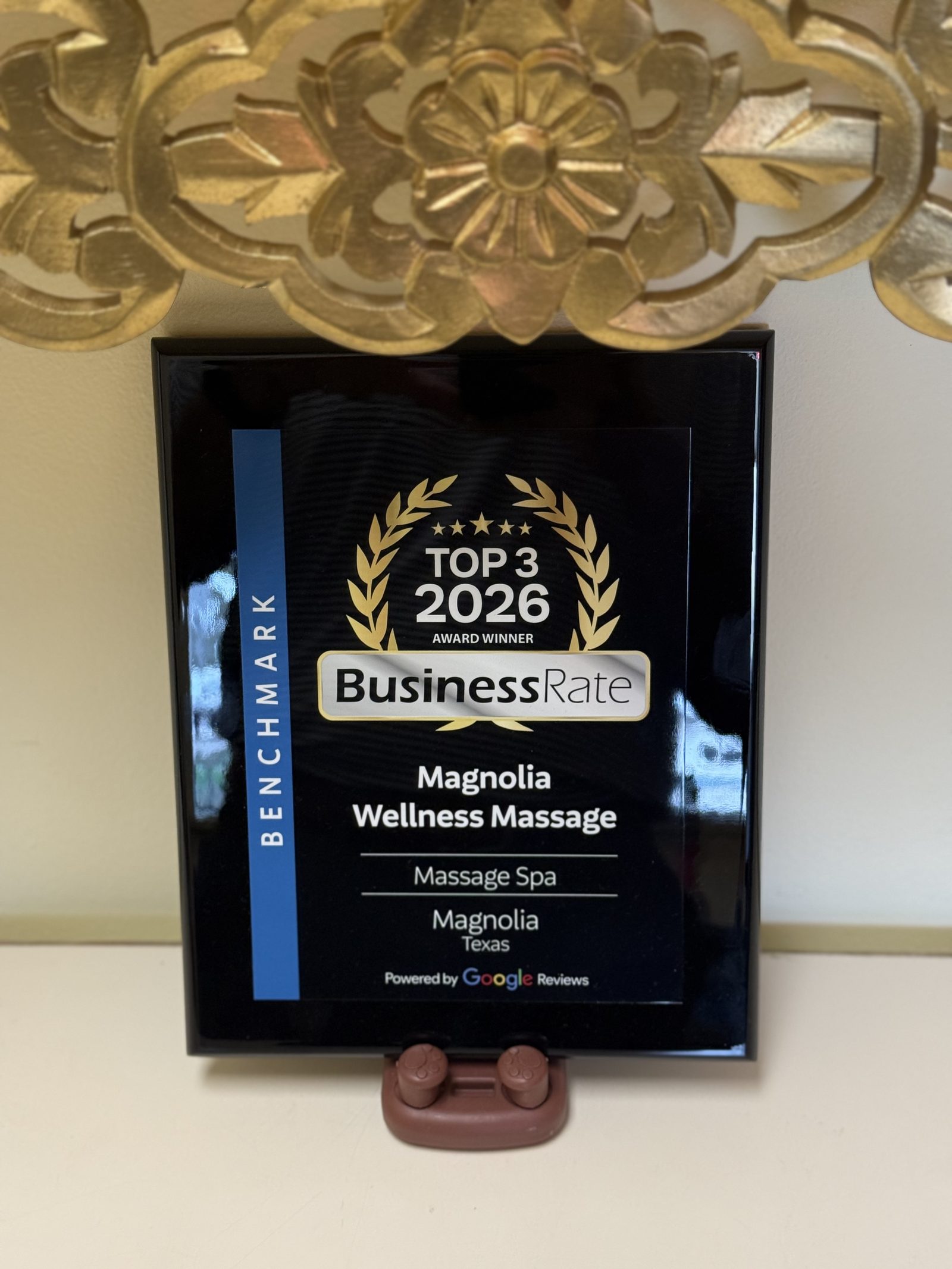 Magnolia Wellness Massage Top 3 2026 massage spa award