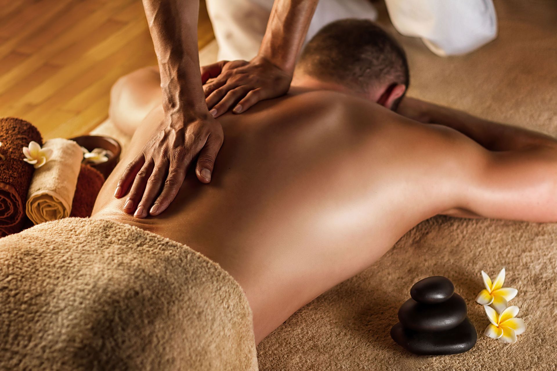 Relaxing massage therapy